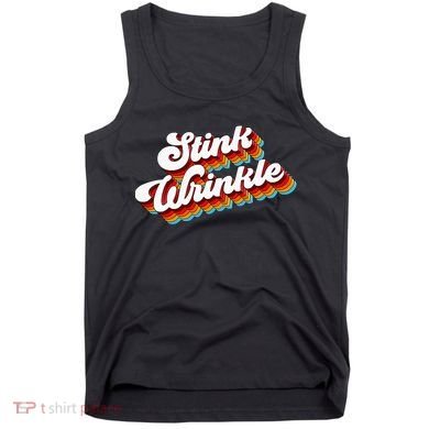 Retro Vintage Humor Stink Wrinkle Tank Top