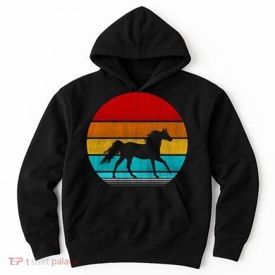 Retro Vintage Horse Hoodie