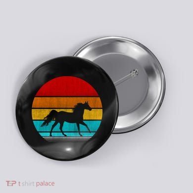 Retro Vintage Horse Button