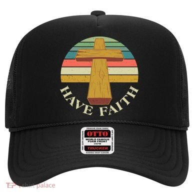 Retro Vintage Have Faith Hat