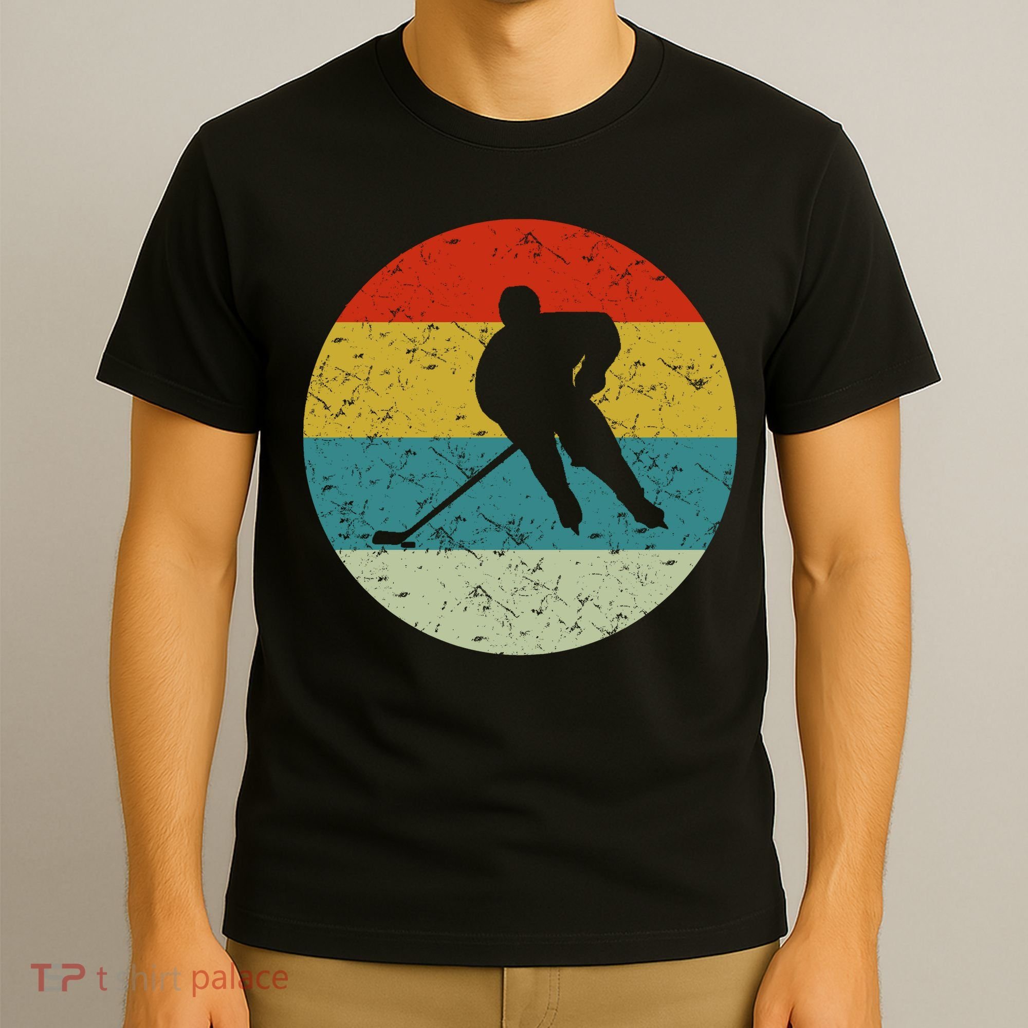 Retro Vintage Hockey T-Shirt