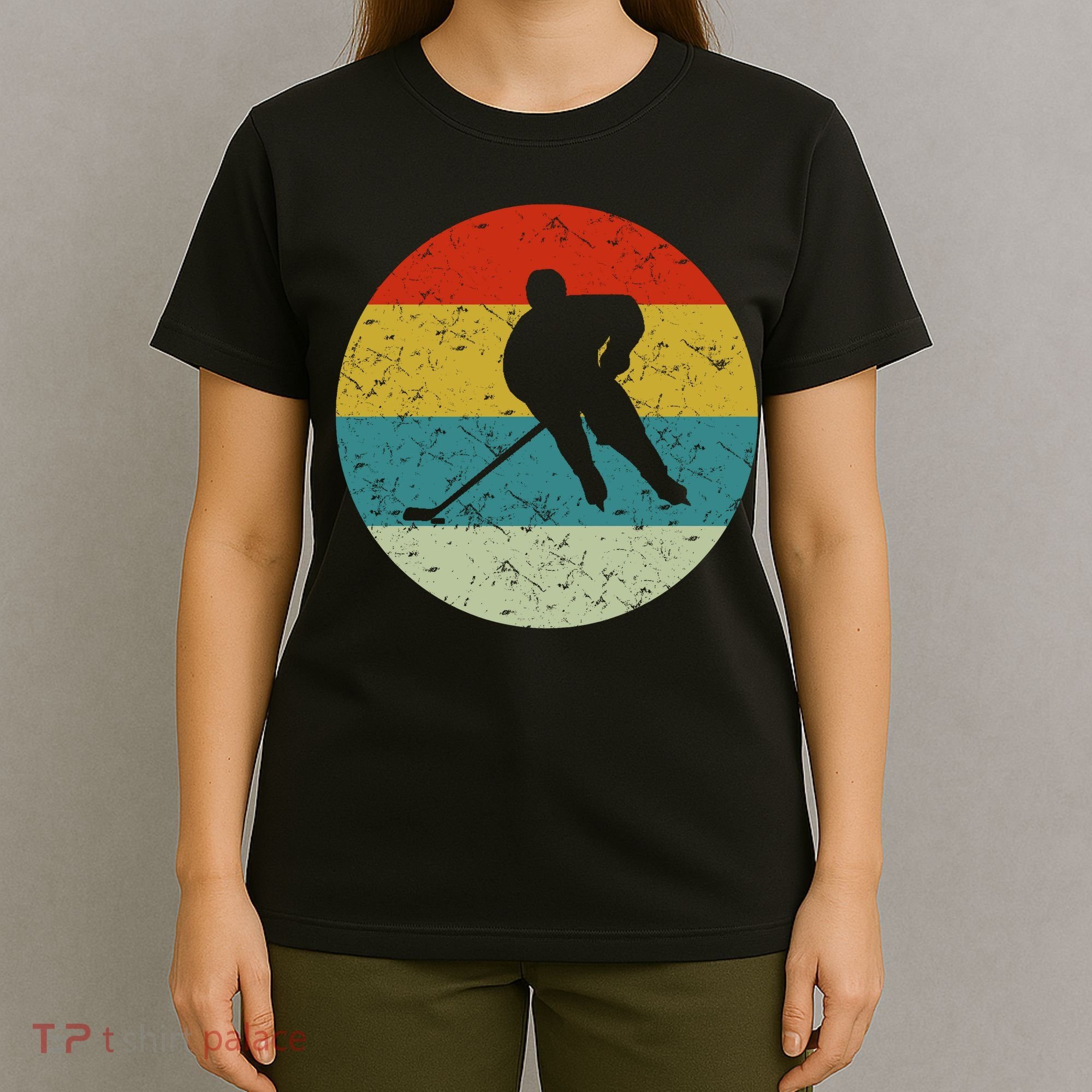 Retro Vintage Hockey T-Shirt