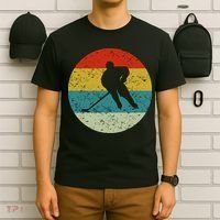 Retro Vintage Hockey T-Shirt thumb 6
