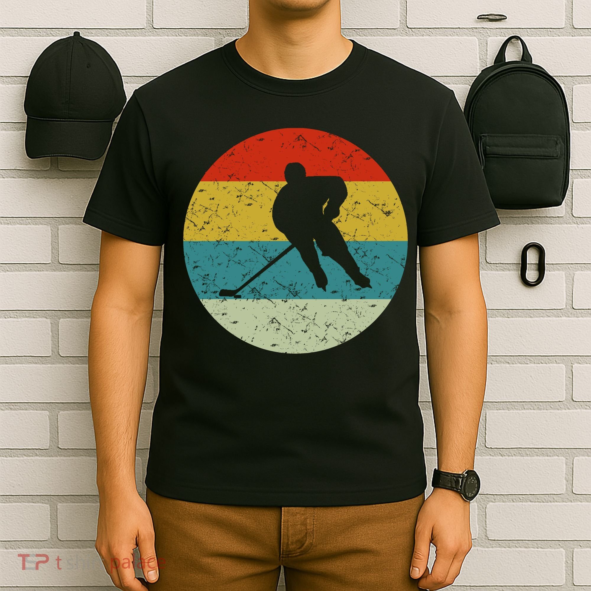 Retro Vintage Hockey T-Shirt