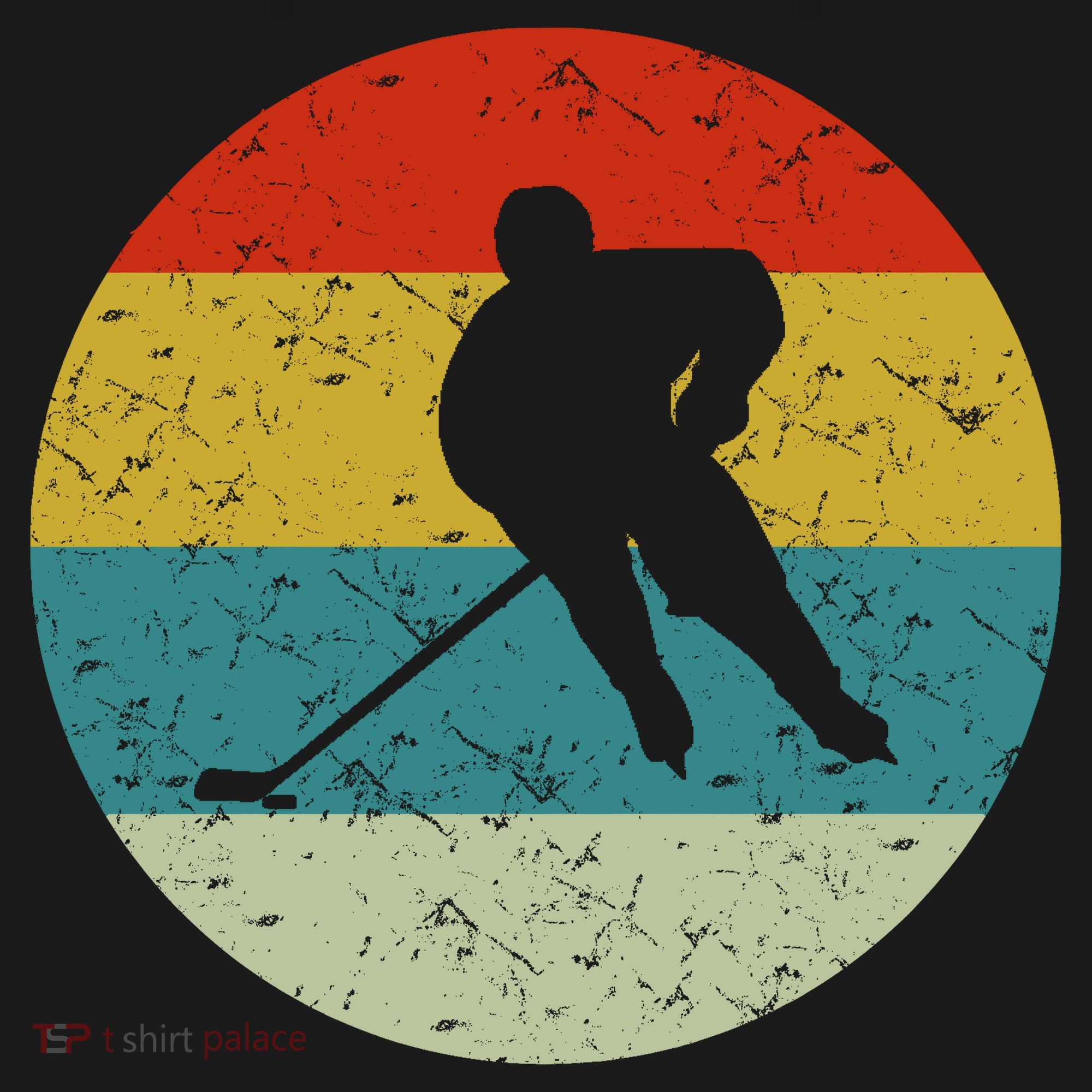 Retro Vintage Hockey T-Shirt