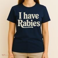Retro Vintage I Have Rabies T-Shirt thumb 4