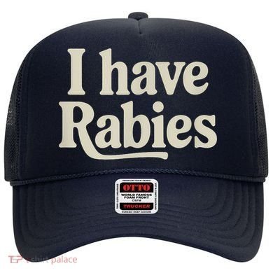 Retro Vintage I Have Rabies Hat