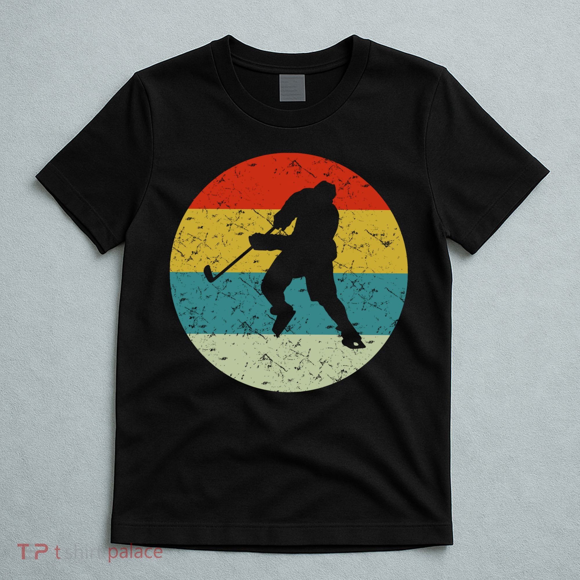 Retro Vintage Ice Hockey T-Shirt