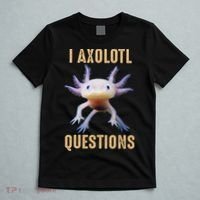 Retro Vintage I Axolotl Questions T-Shirt thumb 5