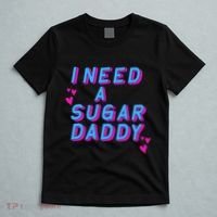 Retro Vintage I Need A Sugar Daddy T-Shirt thumb 5