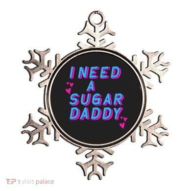 Retro Vintage I Need A Sugar Daddy Ornament