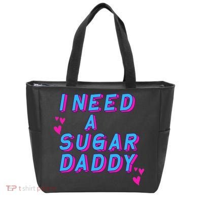 Retro Vintage I Need A Sugar Daddy Tote Bag