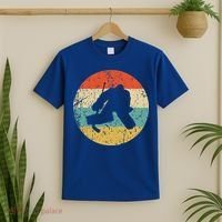 Retro Vintage Ice Hockey Gift For Ice Hockey Players T-Shirt thumb 2