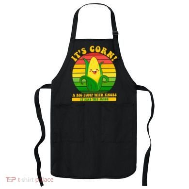 Retro Vintage It's Corn A Lump With Knobs Apron