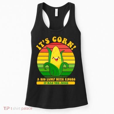 Retro Vintage It's Corn A Lump With Knobs Women's Tank Top