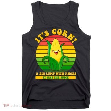 Retro Vintage It's Corn A Lump With Knobs Tank Top
