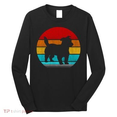 Retro Vintage Jack Russell Long Sleeve Shirt