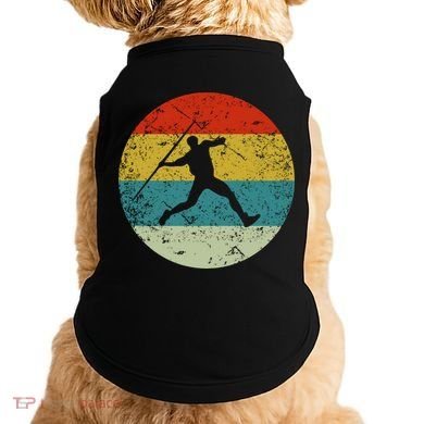 Retro Vintage Javelin Throws Doggie Tank