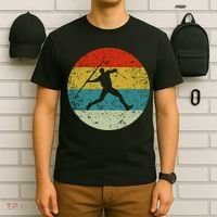 Retro Vintage Javelin Throws T-Shirt thumb 6