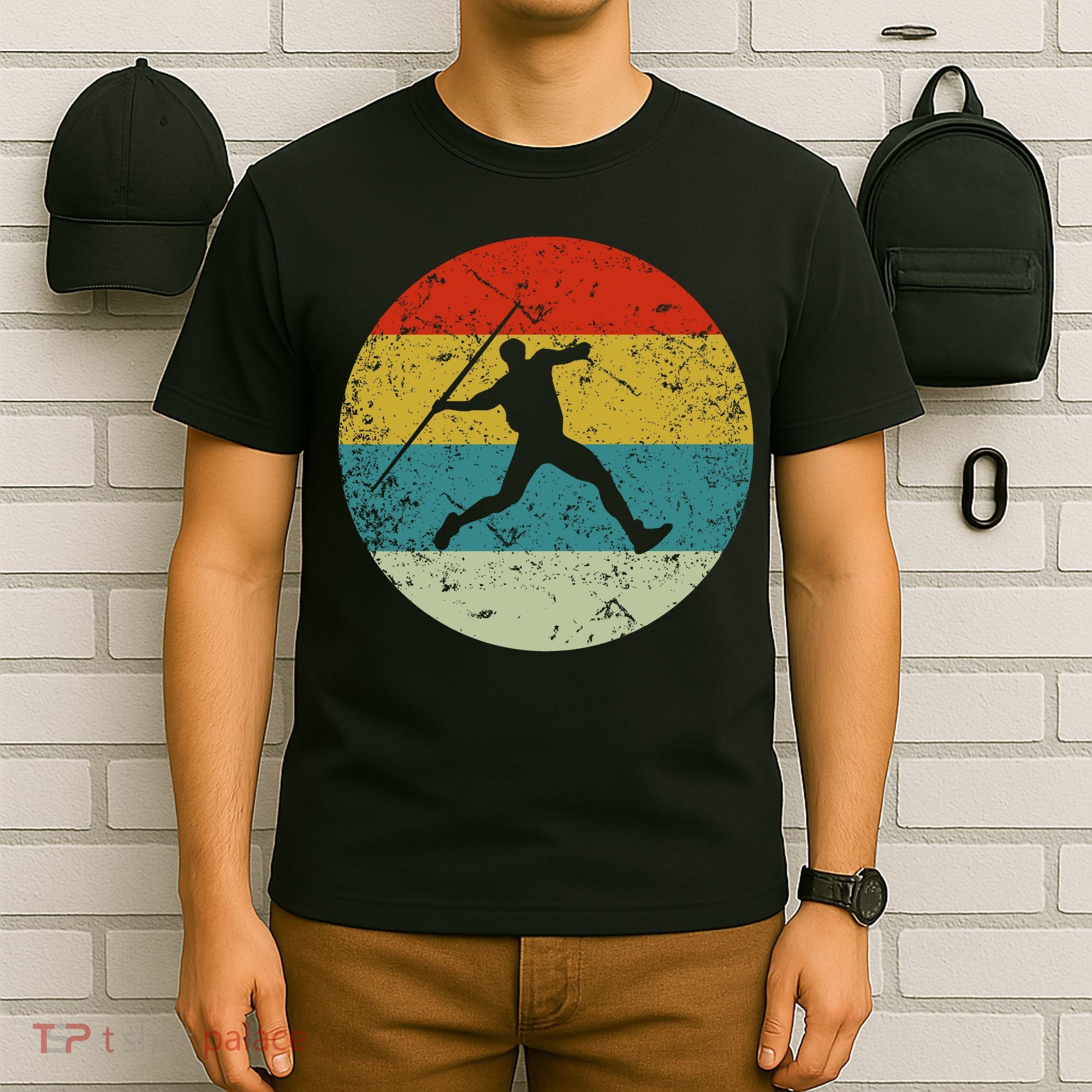 Retro Vintage Javelin Throws T-Shirt