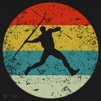 Retro Vintage Javelin Throws T-Shirt thumb 7