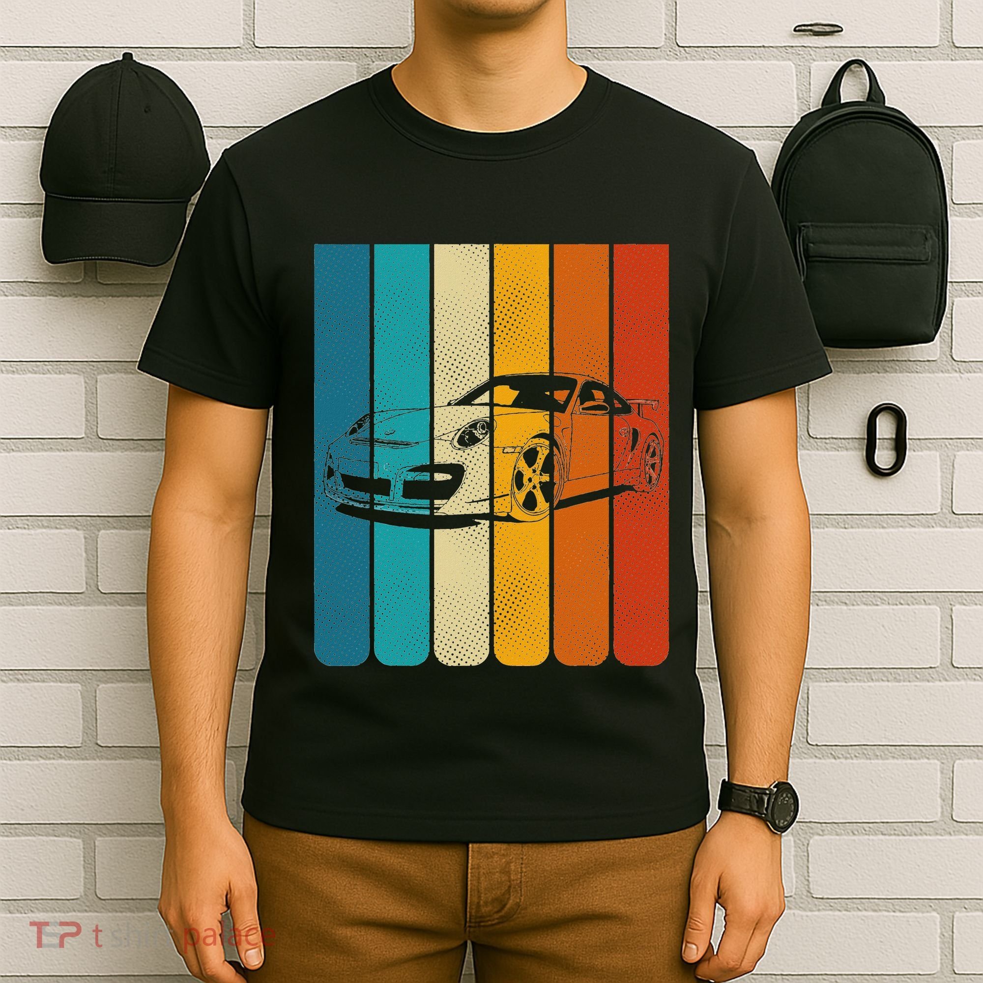 Retro Vintage Japanese Jdm Ride Legendary Race Car Gt3 Rs T-Shirt