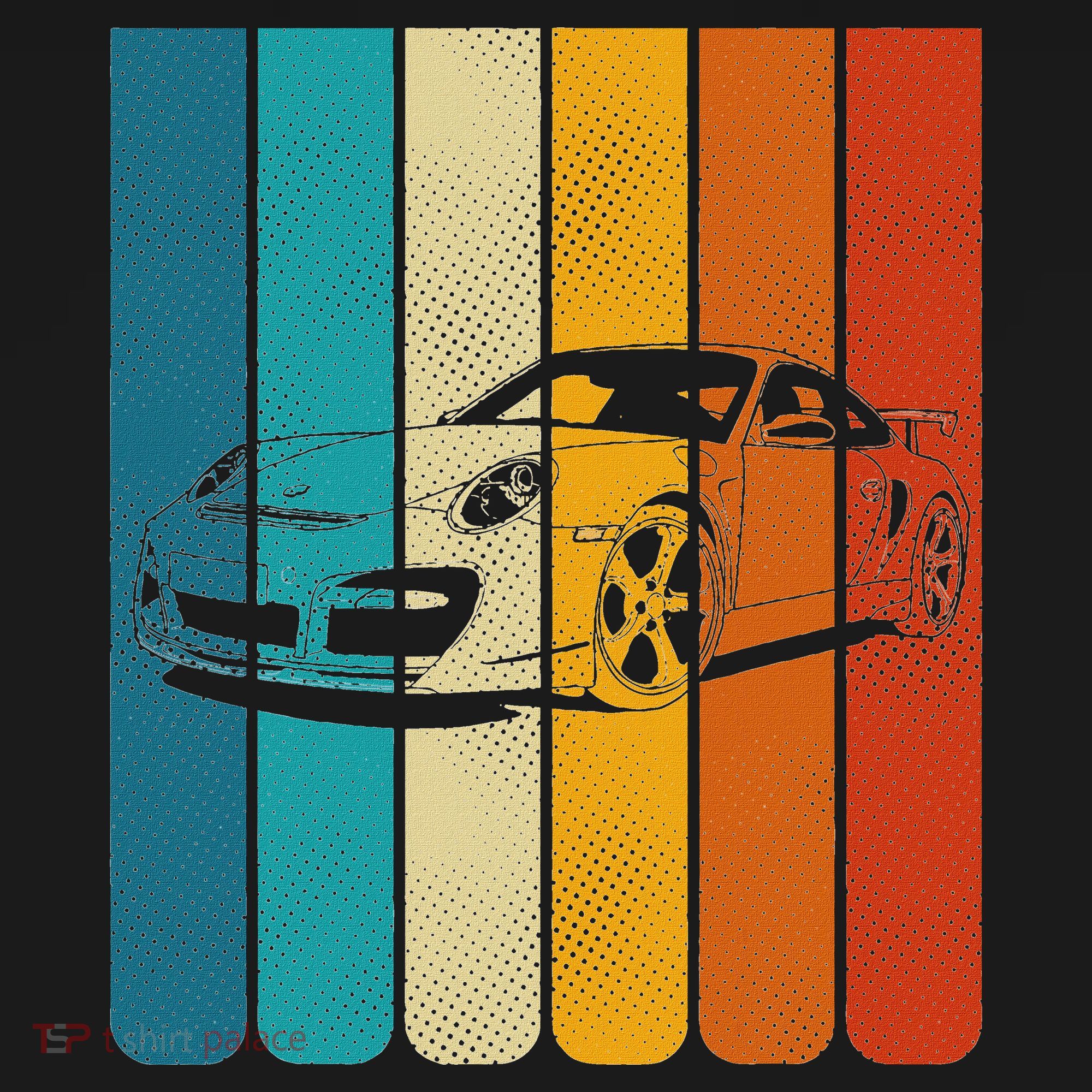 Retro Vintage Japanese Jdm Ride Legendary Race Car Gt3 Rs T-Shirt