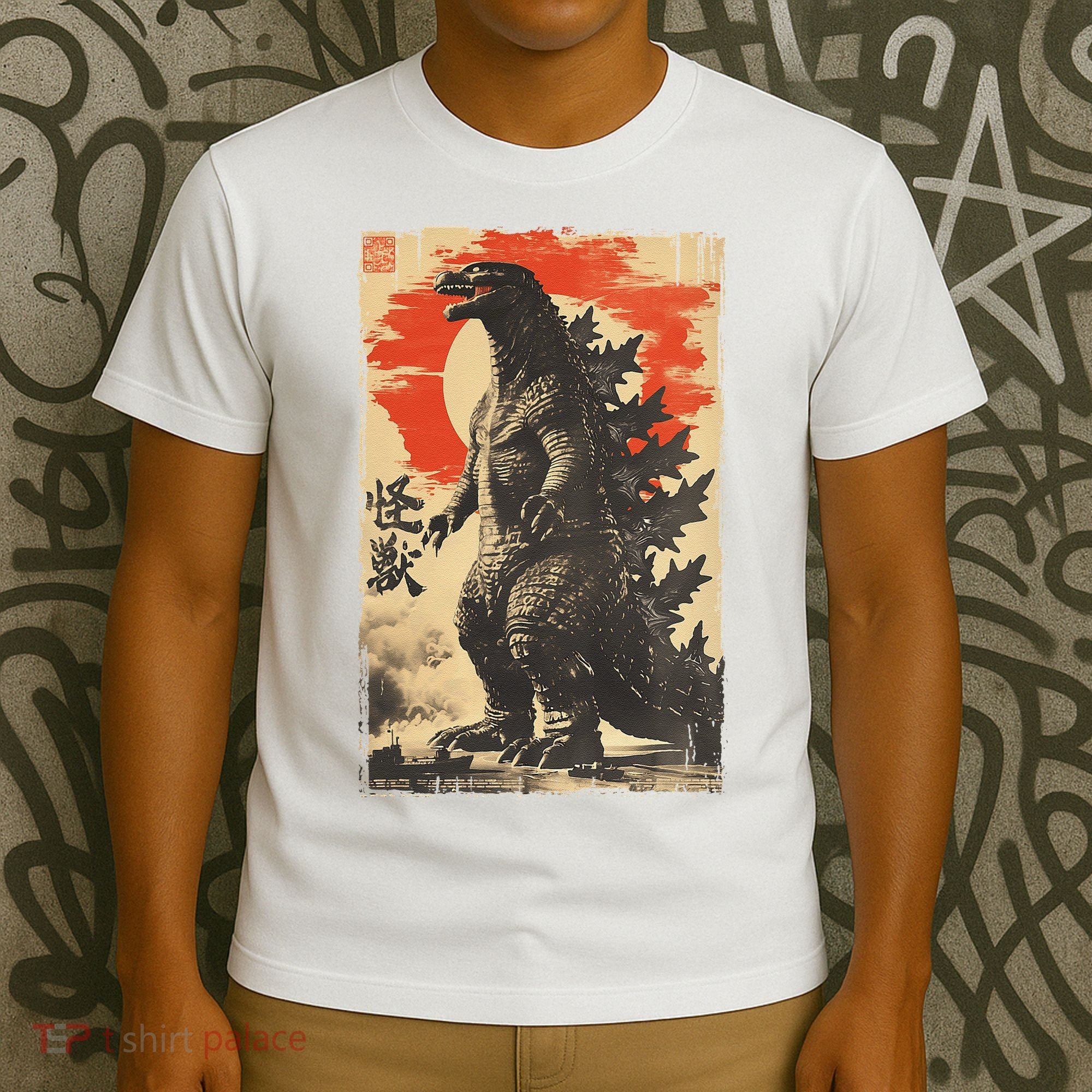 Retro Vintage Japanese Art Legendary Rare Kaiju T-Shirt