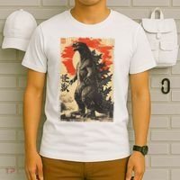 Retro Vintage Japanese Art Legendary Rare Kaiju T-Shirt thumb 6
