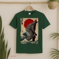 Retro Vintage Japanese Art Legendary Rare Kaiju T-Shirt thumb 2