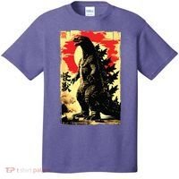 Retro Vintage Japanese Art Legendary Rare Kaiju T-Shirt thumb 0