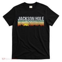Retro Vintage Jackson Hole Wyoming T-Shirt thumb 0