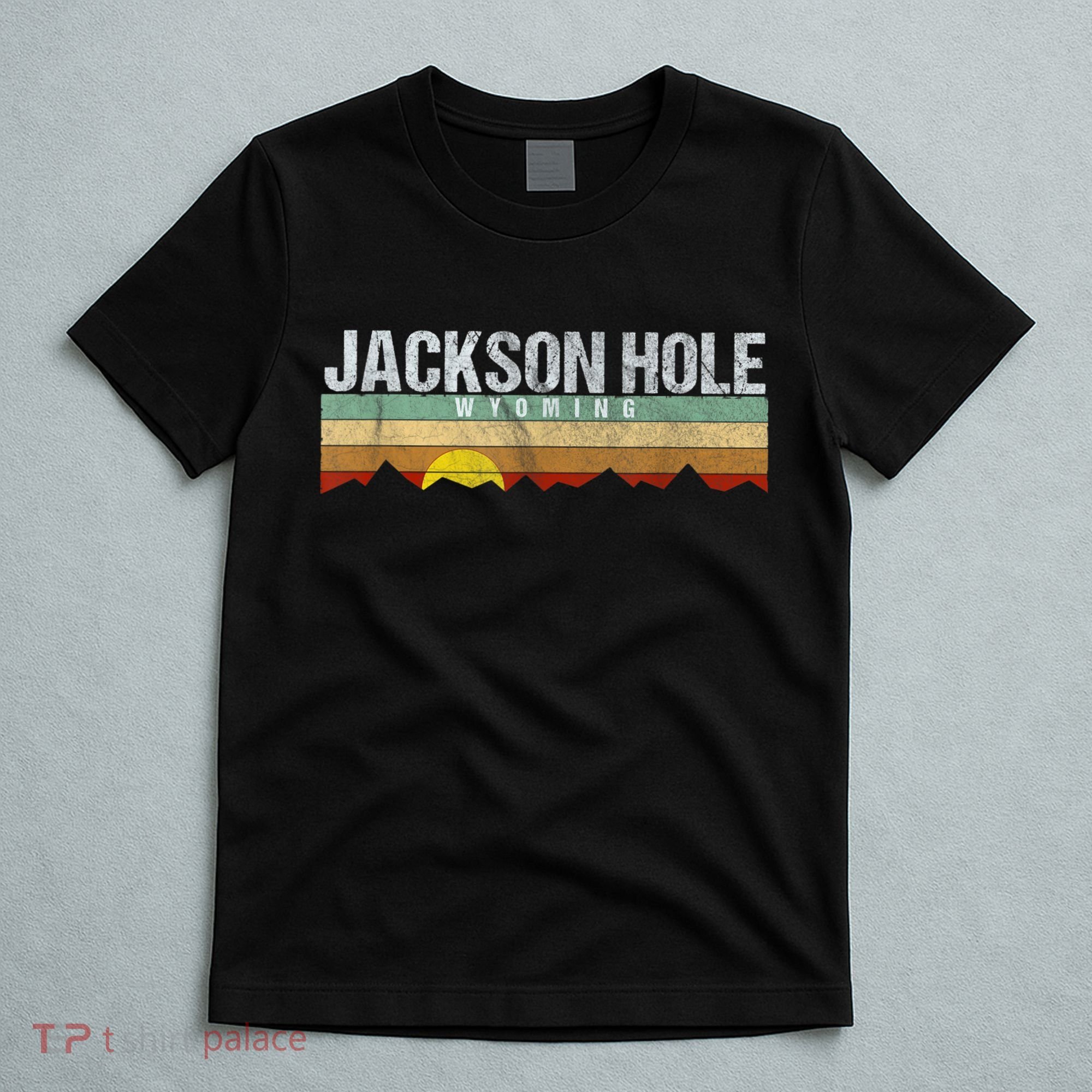 Retro Vintage Jackson Hole Wyoming T-Shirt