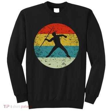 Retro Vintage Javelin Throw Sweatshirt