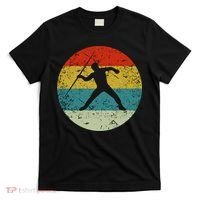 Retro Vintage Javelin Throw T-Shirt thumb 0