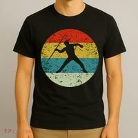 Retro Vintage Javelin Throw T-Shirt thumb 3