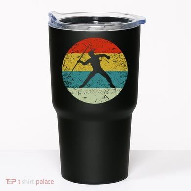 Retro Vintage Javelin Throw Tumbler