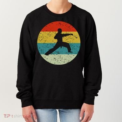 Retro Vintage Karate Women's Sweatshirt
