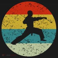 Retro Vintage Karate T-Shirt thumb 7