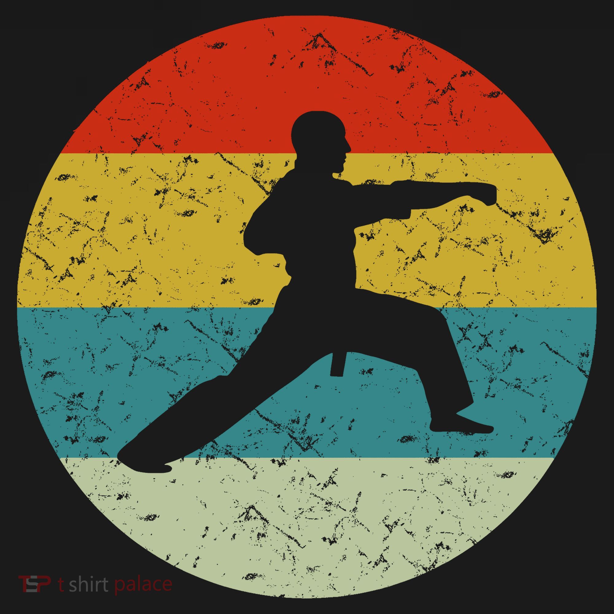 Retro Vintage Karate T-Shirt