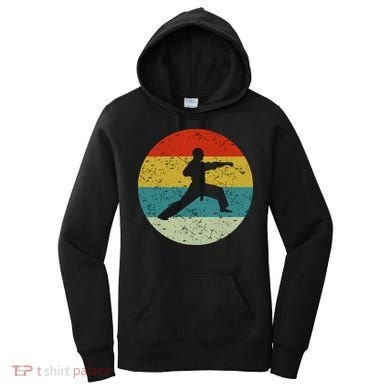 Retro Vintage Karate Women's Hoodie