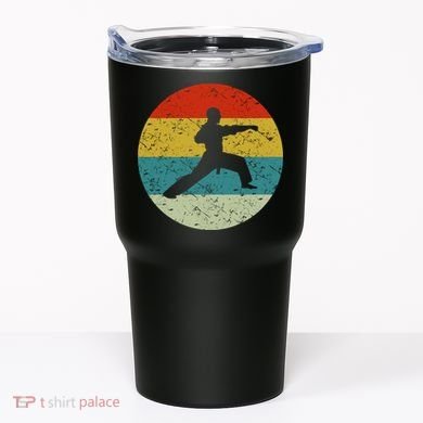 Retro Vintage Karate Tumbler