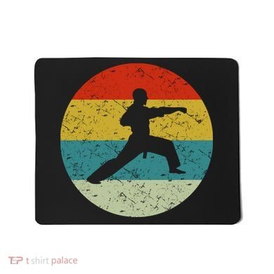 Retro Vintage Karate Mousepad