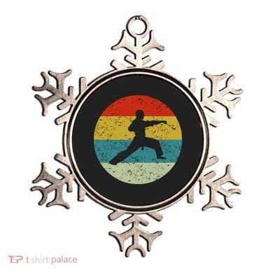 Retro Vintage Karate Ornament