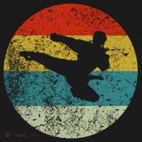 Retro Vintage Karate T-Shirt thumb 7