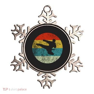 Retro Vintage Karate Ornament