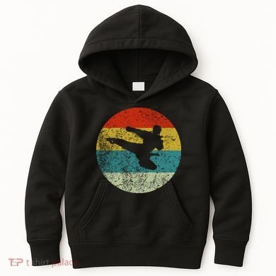 Retro Vintage Karate Kids Hoodie