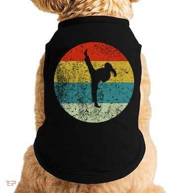 Retro Vintage Karate Doggie Tank