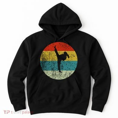 Retro Vintage Karate Hoodie