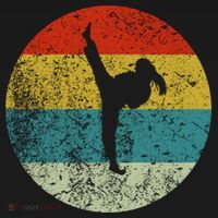 Retro Vintage Karate T-Shirt thumb 7